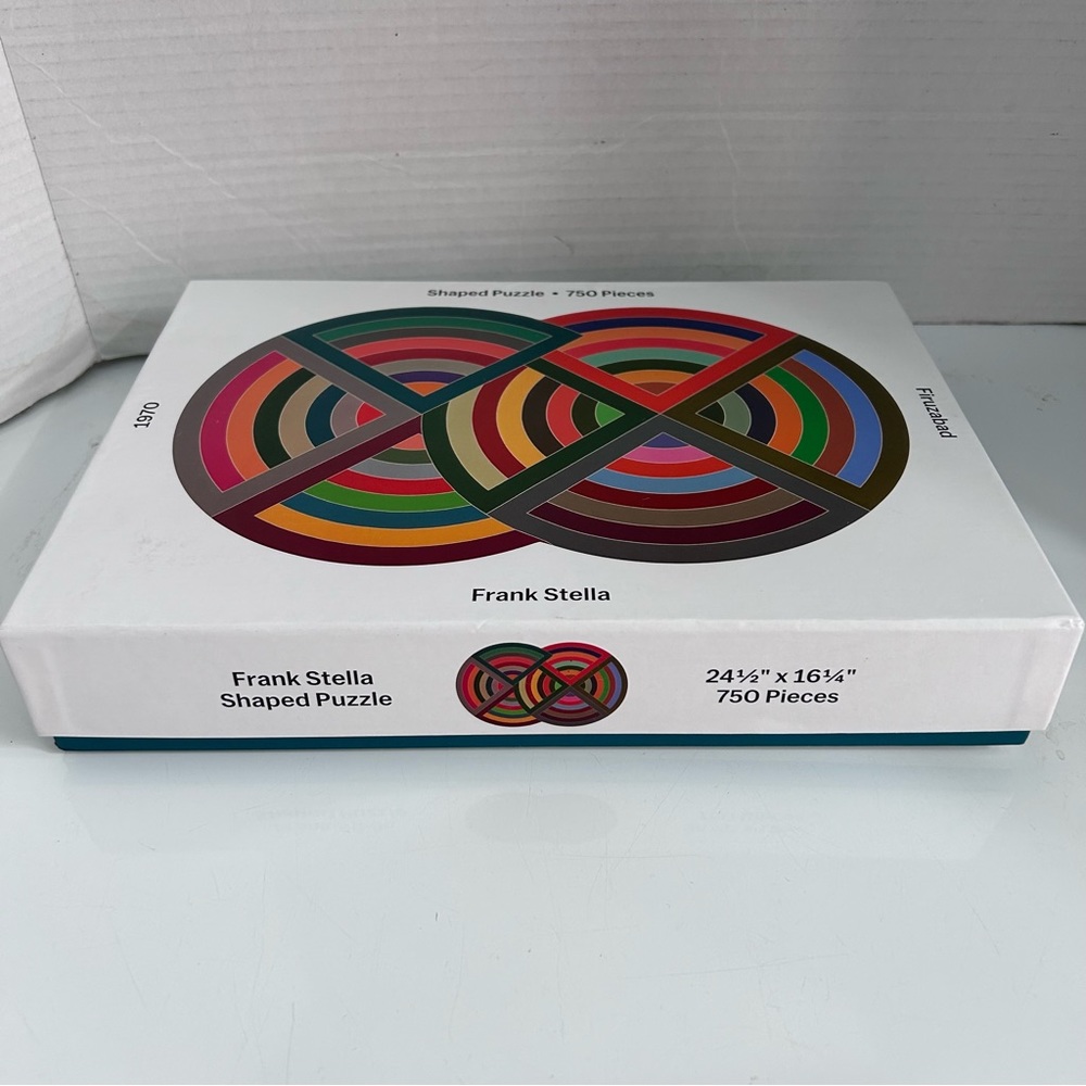 Galison MoMA Frank Stella Shaped Puzzle, 750 Pieces
